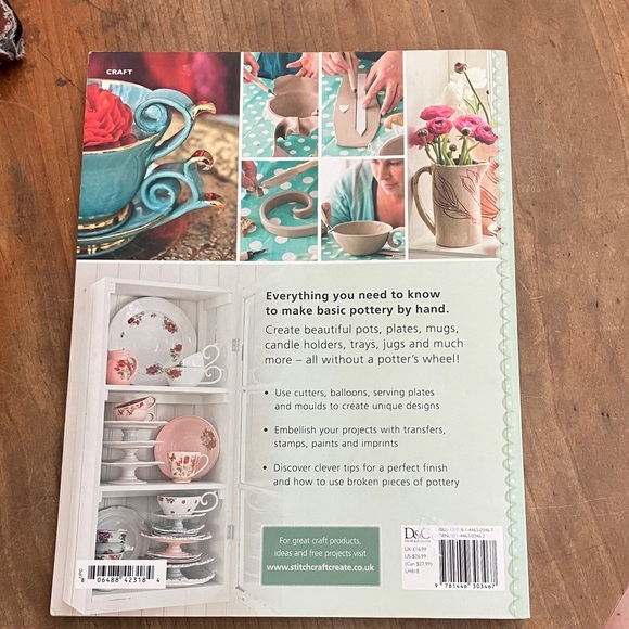 Handmade Pottery at Home Book - simple creations to make on your kitchen table - Picture 3 of 16